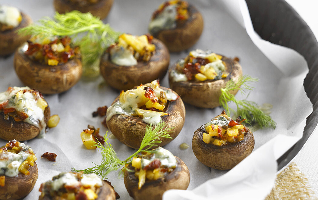 funghi-champignon-farciti-con-peperone-finocchio-e-gorgonzola-thumbnail