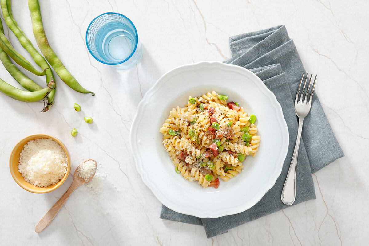 fusilli-crema-fave-guanciale-pecorino-thumbnail