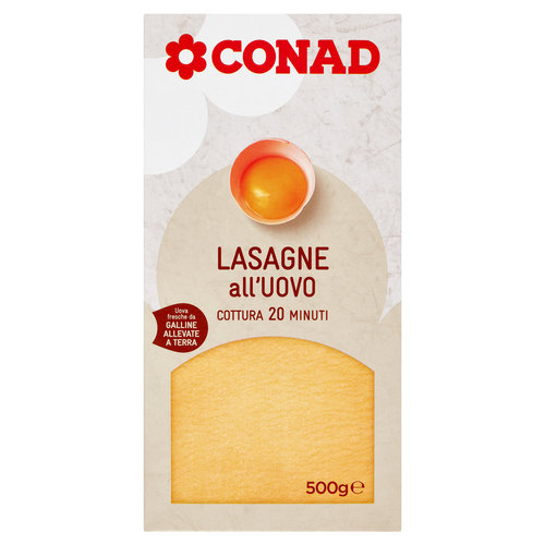 CONAD Lasagne all'Uovo 500 g-image
