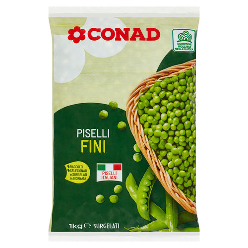 CONAD Piselli Fini Surgelati 1 kg-image