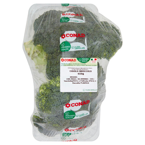 CONAD Percorso Qualità Cavolo Broccolo Italia 650 g-image