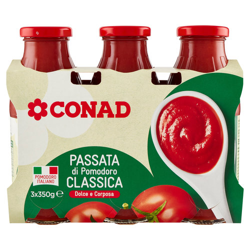 CONAD Passata di Pomodoro Classica 3 x 350 g-image