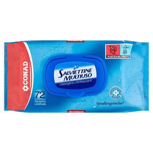 CONAD Salviettine Multiuso 72 pz-image