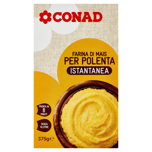 CONAD Farina di Mais per Polenta Istantanea 375 g-image