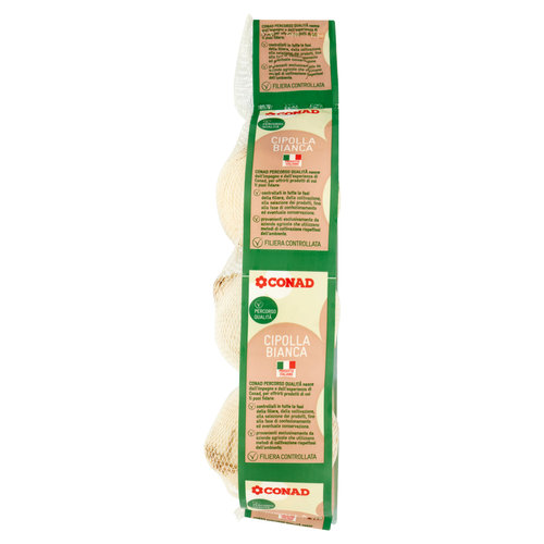 CONAD Percorso Qualità Cipolla Bianca Italia Cal. 60/80 0,500 kg-image