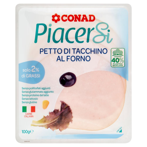 PIACERSI CONAD Petto di Tacchino al Forno 100 g-image
