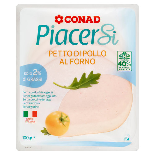 PIACERSI CONAD Petto di Pollo al Forno 100 g-image