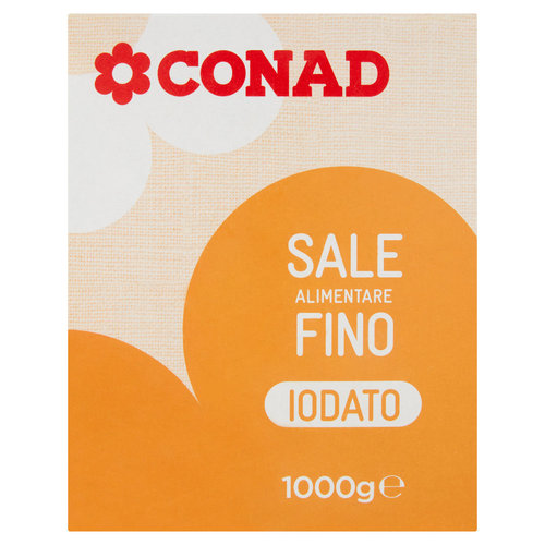 CONAD Sale Alimentare Fino Iodato 1000 g-image