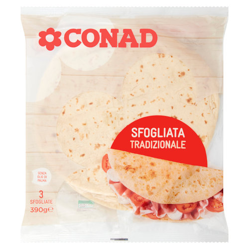 CONAD Sfogliata Tradizionale 3 x 130 g-image
