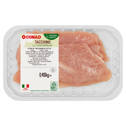 CONAD Fesa di Tacchino a Fette 0,400 kg-image