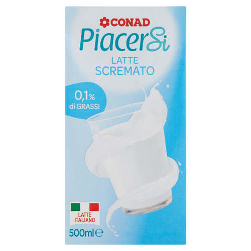 PIACERSI CONAD Latte Scremato 500 ml-image
