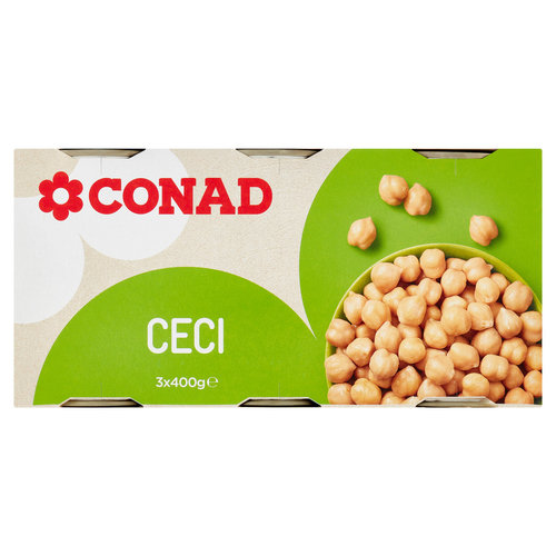 CONAD Ceci 3 x 400 g-image