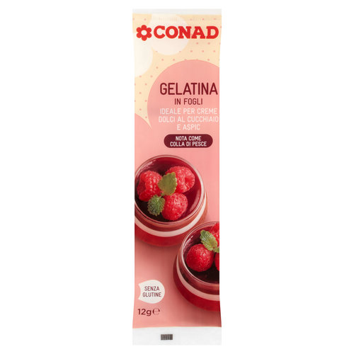 CONAD Gelatina in fogli 12 g-image