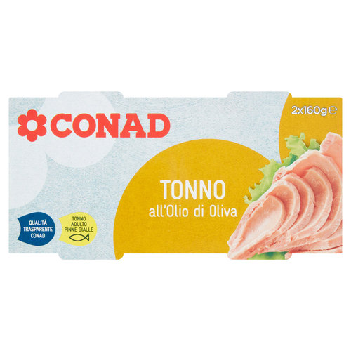 CONAD Tonno all'Olio di Oliva 2 x 160 g-image