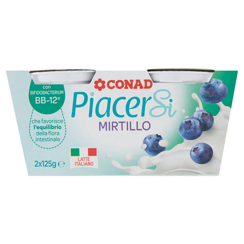 PIACERSI CONAD Mirtillo 2 x 125 g-image