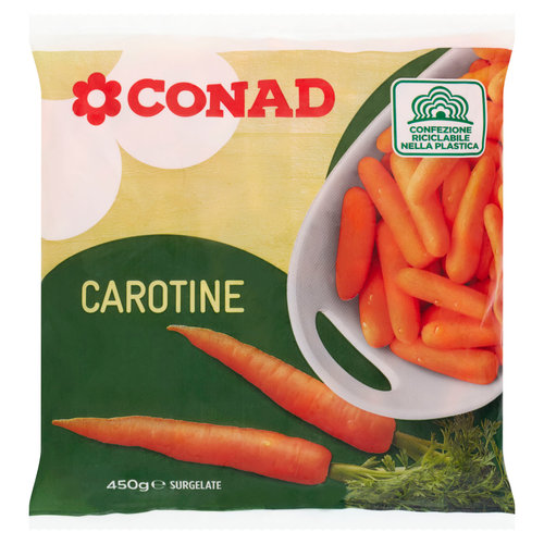 CONAD Carotine Surgelate 450 g-image