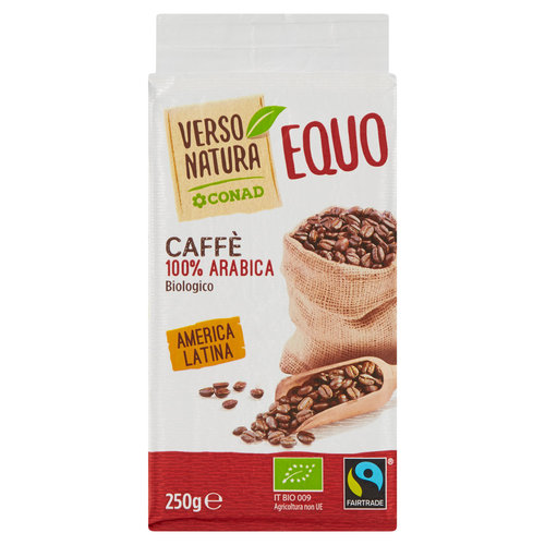 CONAD VERSO NATURA Caffè 100% Arabica Biologico 250 g-image