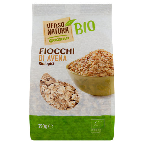 CONAD VERSO NATURA Fiocchi di Avena Biologici 350 g-image