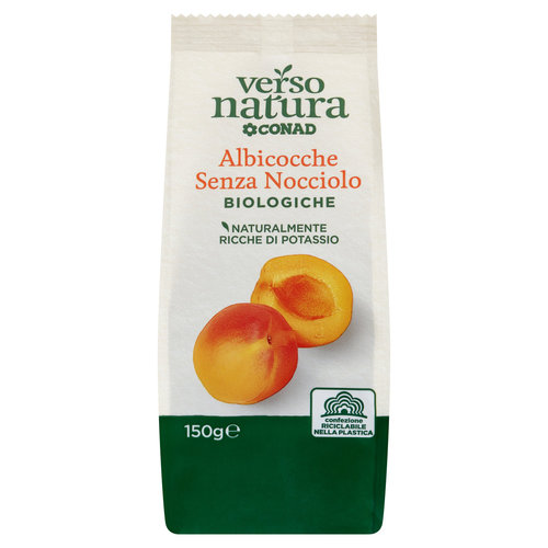 CONAD VERSO NATURA Albicocche Senza Nocciolo Biologiche 150 g-image