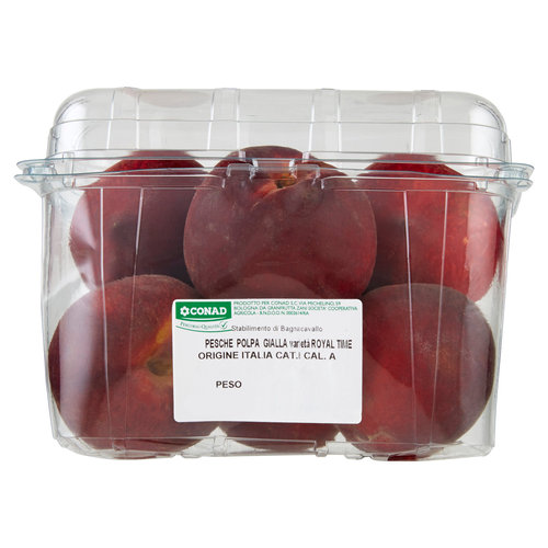 CONAD Percorso Qualità Pesche Polpa Gialla Royal Glory Italia cal. A 1000 g-image