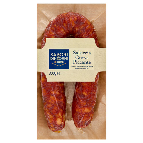 SAPORI & DINTORNI CONAD Salsiccia Curva Piccante 300 g-image