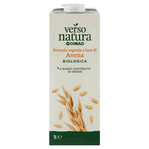 CONAD VERSO NATURA Bevanda vegetale a base di Avena Biologica 1 l-image