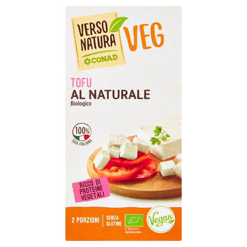 CONAD VERSO NATURA Tofu al Naturale Biologico 2 x 125 g-image