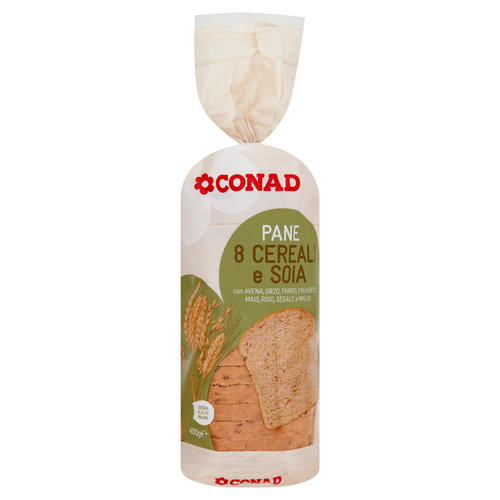 CONAD Pane 8 Cereali e Soia 400 g-image