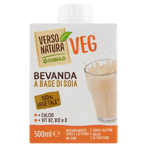 CONAD VERSO NATURA Veg Bevanda a Base di Soia 500 ml-image