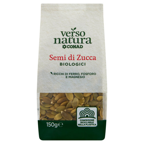CONAD VERSO NATURA Semi di Zucca Biologici 150 g-image
