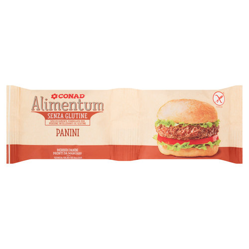 CONAD Alimentum Senza Glutine Panini 2 x 90 g-image