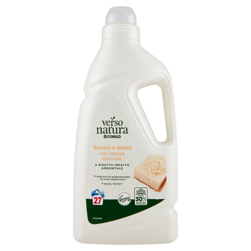 CONAD VERSO NATURA Bucato a Mano con Sapone naturale 1 l-image