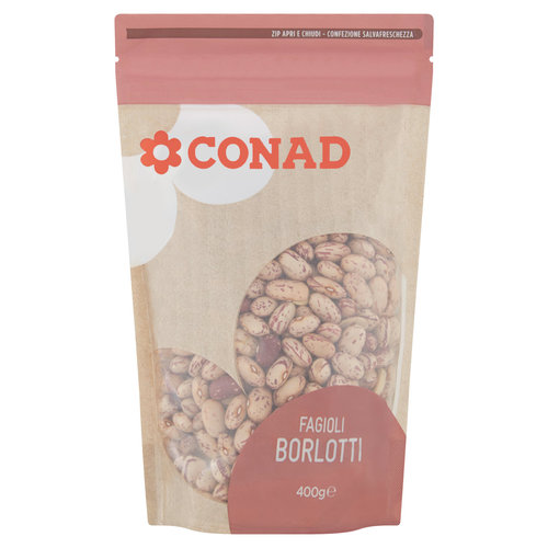 CONAD Fagioli Borlotti 400 g-image