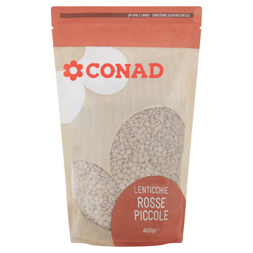 CONAD Lenticchie Rosse Piccole 400 g-image