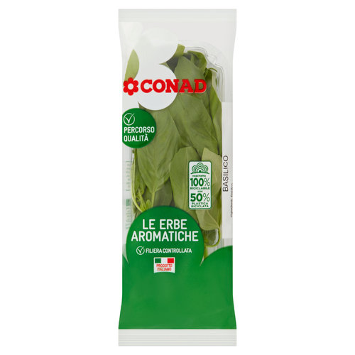CONAD Percorso Qualità Le Erbe Aromatiche Basilico 30 g-image