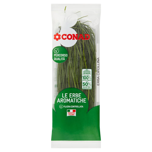 CONAD Percorso Qualità Le Erbe Aromatiche Erba Cipollina 30 g-image