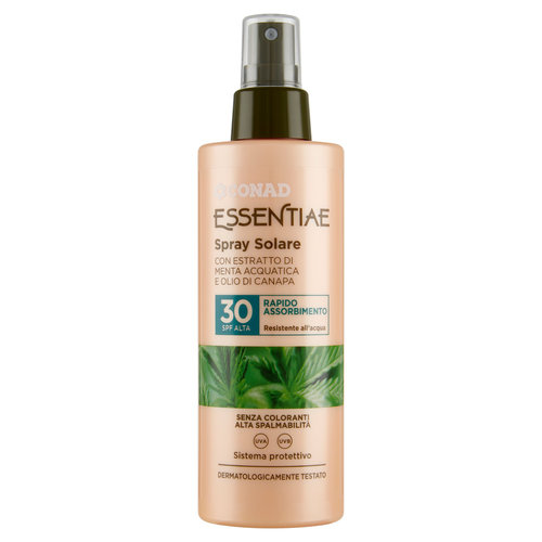 CONAD Essentiae Spray Solare 30 SPF Alta Rapido Assorbimento 200 ml-image