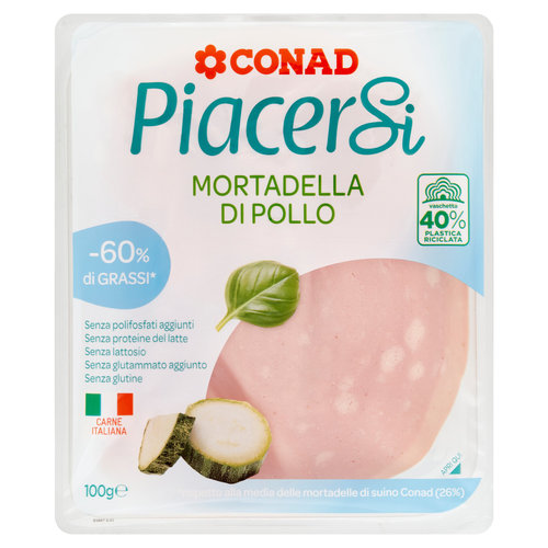 PIACERSI CONAD Mortadella di Pollo 100 g-image