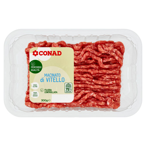 CONAD Percorso Qualità Macinato di Vitello 0,300 kg-image