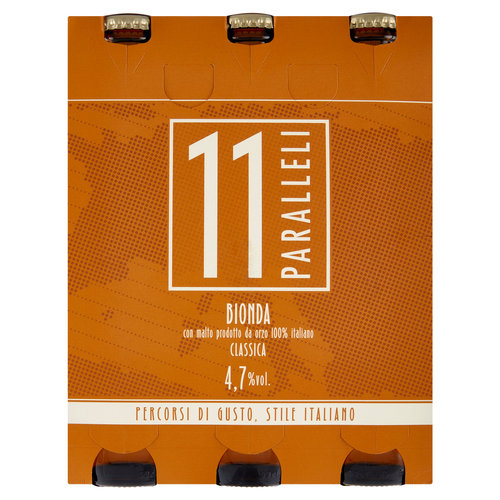 11 PARALLELI Bionda 3 x 33 cl-image