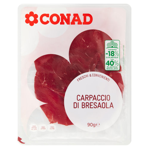CONAD Freschi & Convenienti Carpaccio di Bresaola 90 g-image