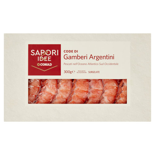 SAPORI & IDEE CONAD Code di Gamberi Argentini Surgelate 300 g-image