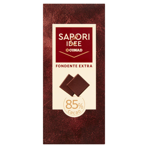 SAPORI & IDEE CONAD Fondente Extra 85% Cacao 100 g-image