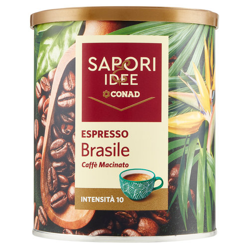 SAPORI & IDEE CONAD Espresso Brasile Caffè Macinato 250 g-image
