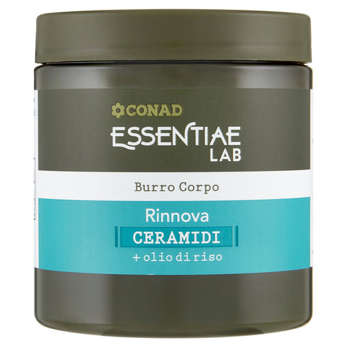 CONAD Essentiae Lab Burro Corpo Rinnova Ceramidi + olio di riso 250 ml-image