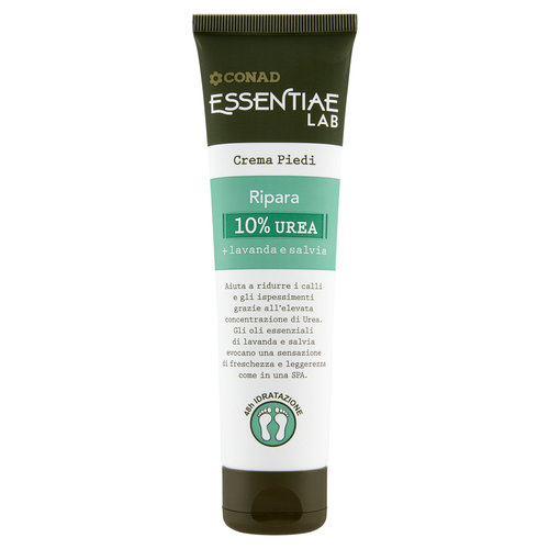 CONAD Essentiae Lab Crema Piedi Ripara 10% Urea + lavanda e salvia 100 ml-image