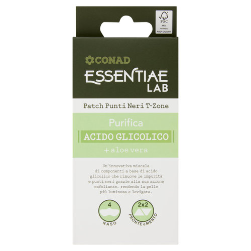CONAD Essentiae Lab Patch Punti Neri T-Zone Purifica 8 pz-image