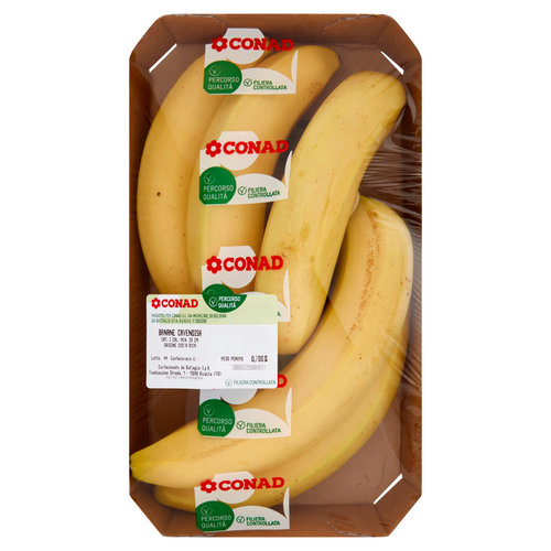 CONAD Percorso Qualità Banane Cavendish Costa Rica Cal. min. 20 cm 0,700 kg-image